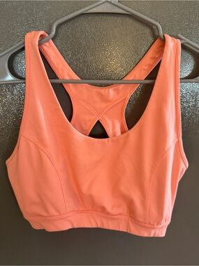 tek gear Coral Pink Racerback Sports Bra